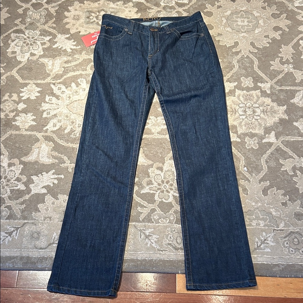 Kimes Ranch Dark Blue Boot Cut Jeans Size 12/34